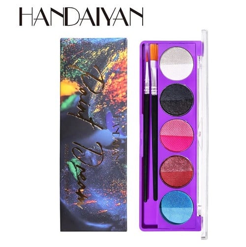 Paleta Machiaj Fata si Corp, Handaiyan, UV Neon, Paint Dream Kit, 10 Culori, 02 - 1 | YEO