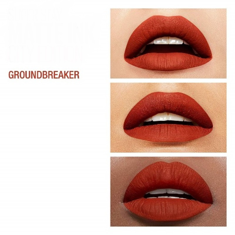 Ruj de buze rezistent la transfer Maybelline Superstay Matte Ink 117 Ground-Breaker - 3 | YEO