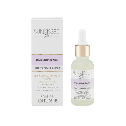 Ser pentru fata, Sunkissed Skin, Hyaluronic Acid, 30 ml