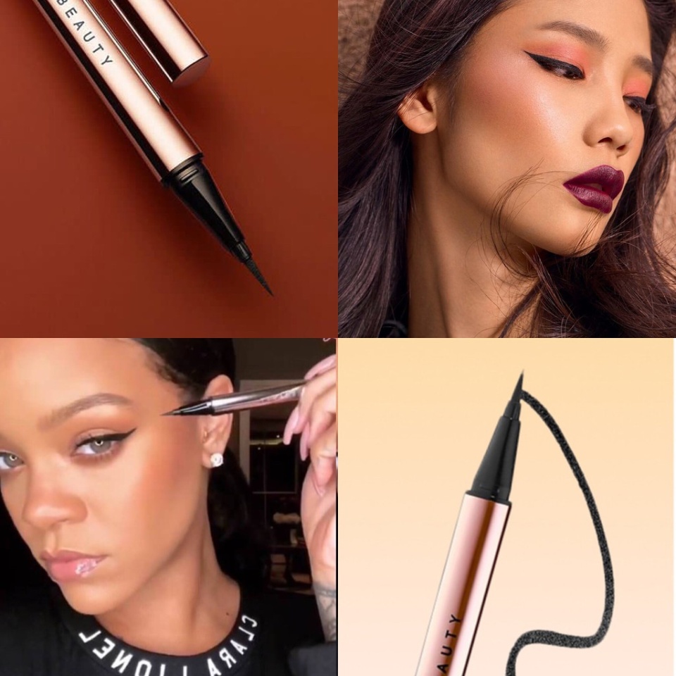 Tus de Ochi Rezistent, Fenty Beauty, Flyliner Eyeliner, Negru - 1 | YEO