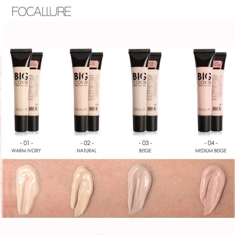 Corector lichid Focallure Big Cover Concealer 02 Natural - 3 | YEO