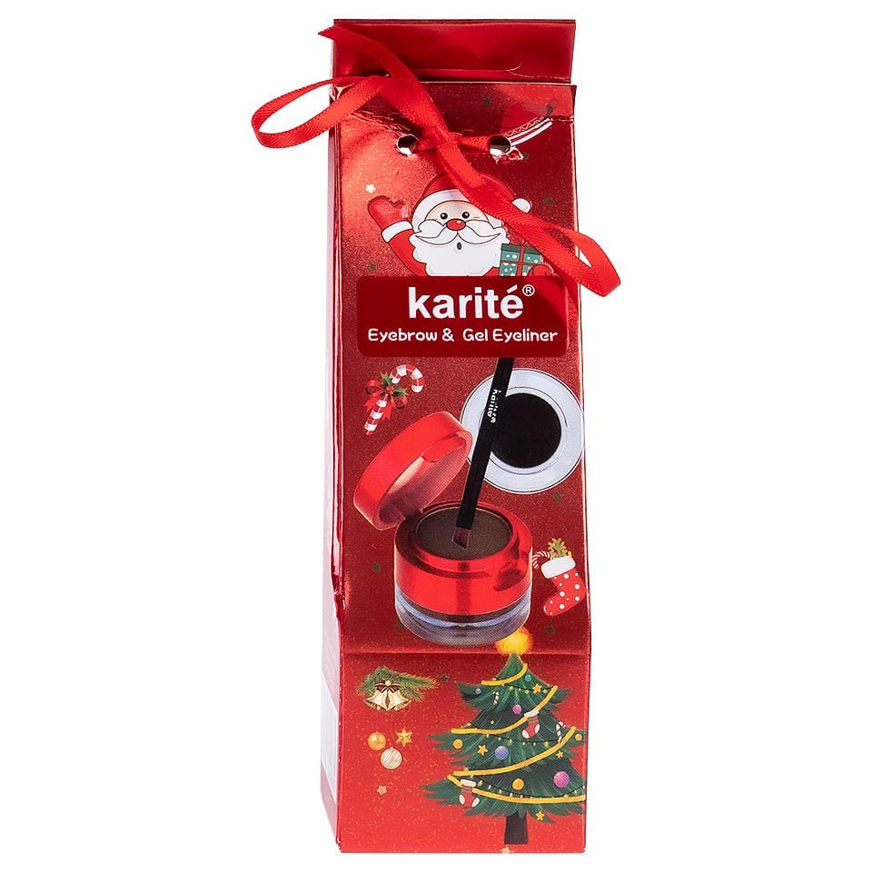 Gel sprancene cu pensula, Karite, Christmas Edition, Brown - 2 | YEO