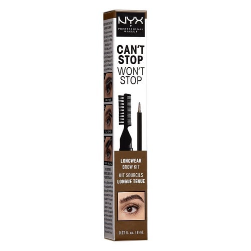 Gel sprancene, NYX, Can`t Stop Won\'t Stop, 04 Chocolate - 2 | YEO