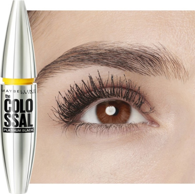 Mascara pentru volum, Maybelline, Colossal, Platinum Black, Negru, 10.7 ml - 1 | YEO