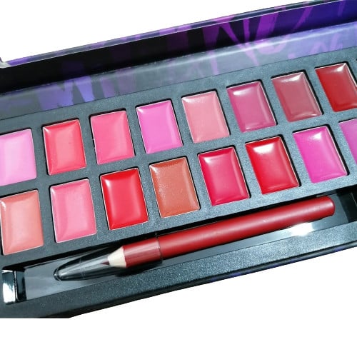 Paleta 24 rujuri de buze, Beinina, Lip Mixology Palette - 2 | YEO