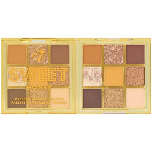 Paleta 9 Farduri Ochi, W7, Sweet Honey, Vegan - 1 | YEO