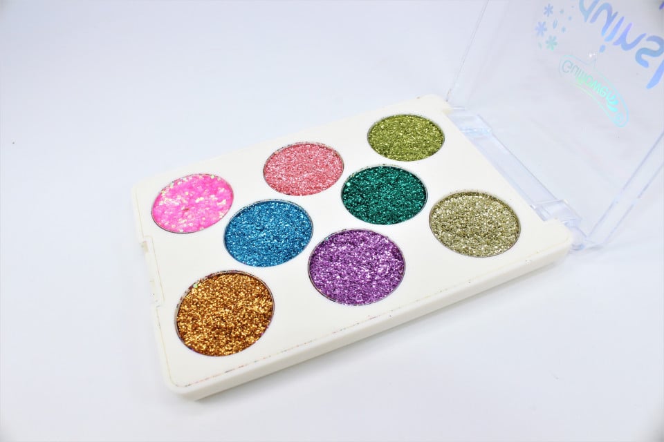 Paleta fard de ochi, Gulflower, Glitter Sequins, 03 - 2 | YEO