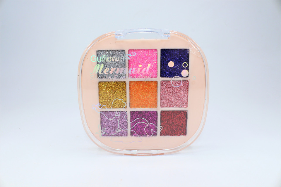 Paleta fard de ochi, Gulflower, Mermaid Glitter, 01 - 3 | YEO