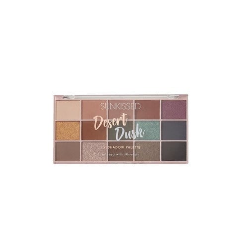 Paleta fard de ochi, Sunkissed, Desert Dusk, 15 culori - 1 | YEO