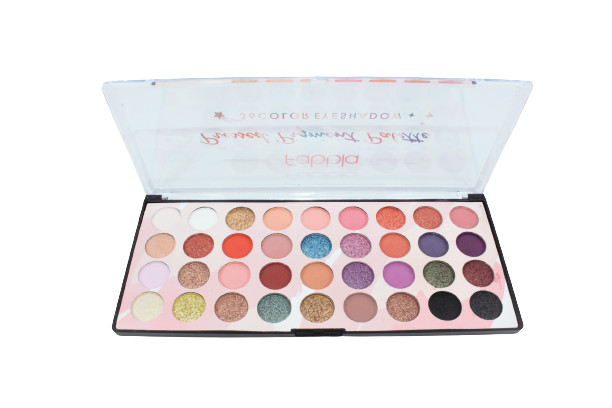 Paleta farduri de ochi Fabbla, Pressed Pigment Palette, 36 Colors Eyeshadow, 01