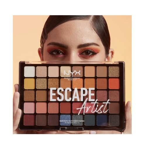 Paleta Farduri Pleoape, NYX Professional Makeup, Escape Artist, 40 Nuante - 2 | YEO