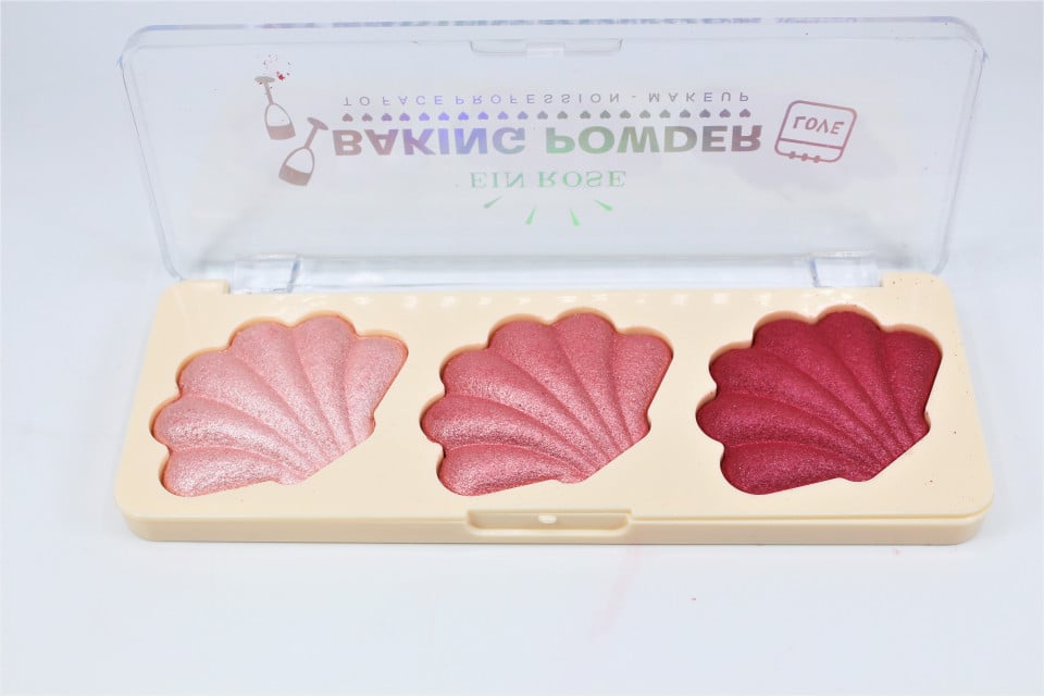 Paleta iluminatoare, Makeup, Eni Rose, Baking Powder, 03 - 3 | YEO