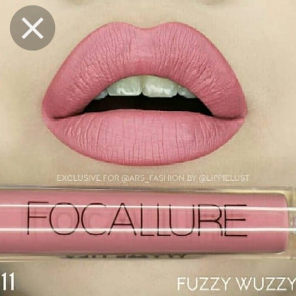 Ruj de buze lichid mat Focallure Ultra Chic Lips, Nuanta 11 Fuzzy Wuzzy - 3 | YEO