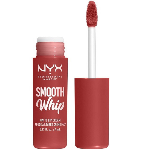 Ruj de Buze Lichid Mat, NYX Professional Makeup, Smooth Whip Matte, 05 Parfait, 4 ml - 1 | YEO