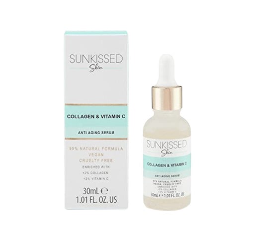 Ser pentru fata, Sunkissed Skin, Collagen Vitamin C, 30 ml