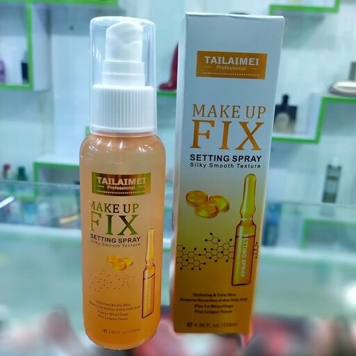 Spray Fixare Machiaj, Cu Efect Relaxant, Tailaimei, Make Up Fix, Silky Smooth, 120 ml - 2 | YEO