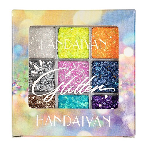 Trusa Fard Glitter, Handaiyan, 9 culori, 01 - 1 | YEO