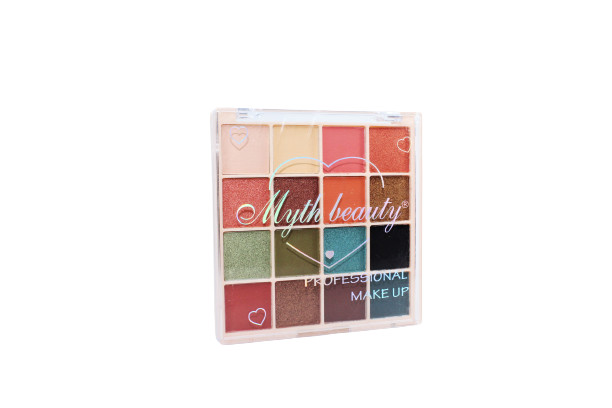 Trusa machiaj paleta farduri de ochi, Myth Beauty, Professional Makeup, 16 culori, 1 - 1 | YEO