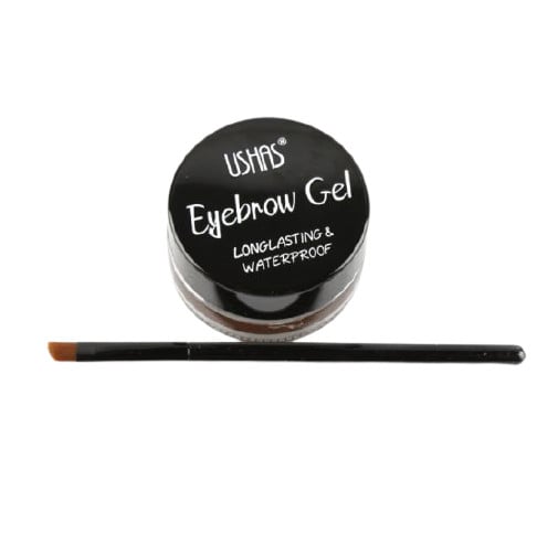 Gel sprancene Ushas Waterproof Eyebrow Gel, 01 Black - 3 | YEO