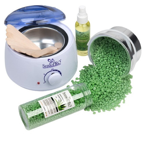 Kit epilare SensoPro cu ceara traditionala granule aloe vera - 3 | YEO