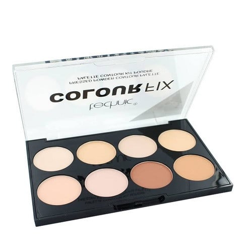 Paleta 8 pudre contur, Technic, Colour Fix, Pressed Powder Contour - 1 | YEO