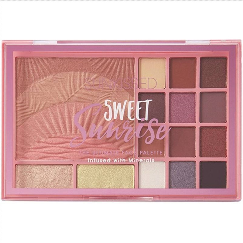 Paleta farduri de ochi si obraz Sunkissed Sweet Sunrise Face Palette