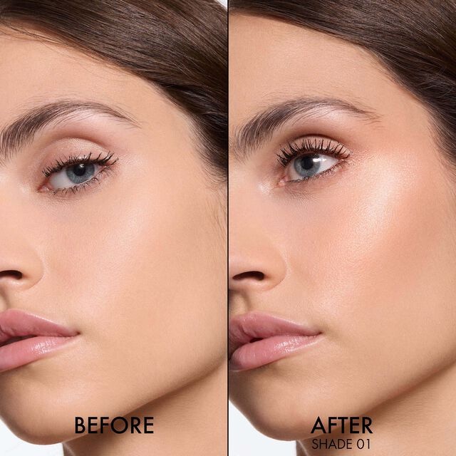 Pudra iluminatoare, Dior, Forever Glow Luminizer, 01 Nude Halo, 6 g - 2 | YEO