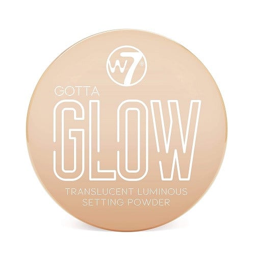 Pudra translucida pentru fixarea machiajului, W7, Gotta Glow, Translucent Luminous Setting Powder, 15 g - 3 | YEO