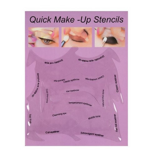 Sabloane fard si tus, Makeup, Quick Makeup Stencils - 2 | YEO