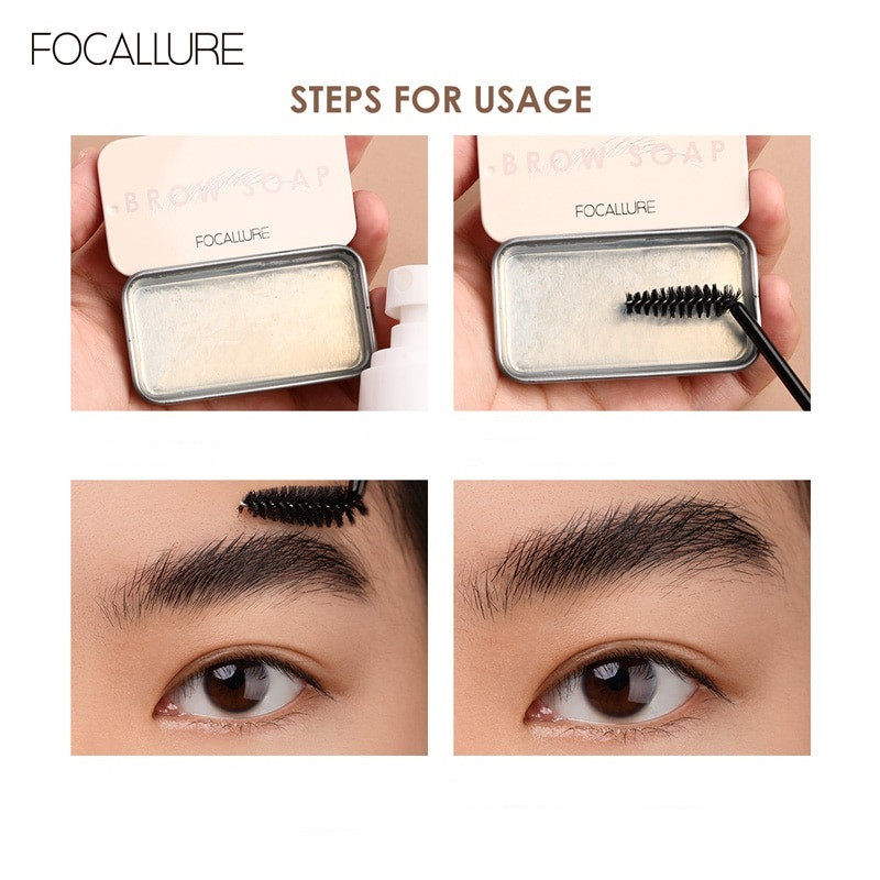 Sapun stilizare sprancene Focallure Brow Soap - 3 | YEO