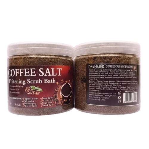 Sare de Baie cu Cafea, Dr.Meinaier, Coffee Salt Scrub, 680 g - 1 | YEO