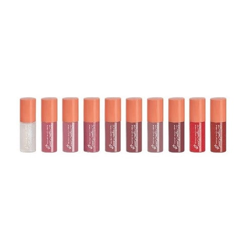 Set 10 rujuri de buze lichide, Ranee, Pearly lustre Lipgloss, Multicolor - 2 | YEO