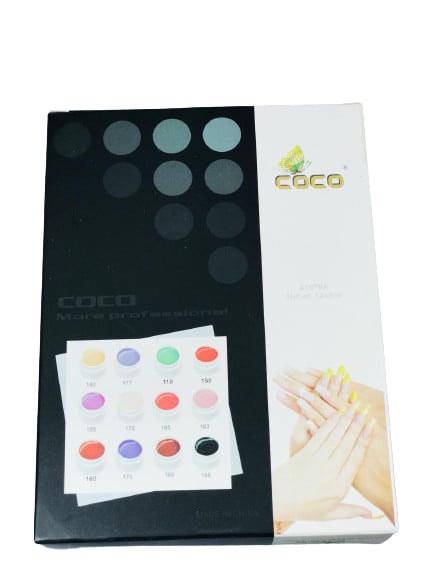 Set 12 Geluri UV Colorate Coco More Professional - 2 | YEO