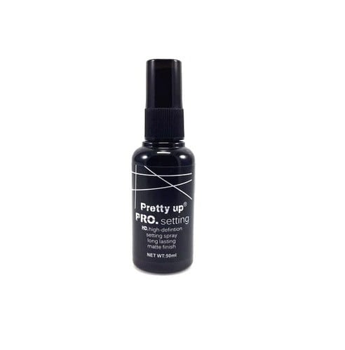 Spray Fixare Machiaj Preety Up, Pro Setting HD, Long Lasting , Matte Finish, 50 ml - 1 | YEO