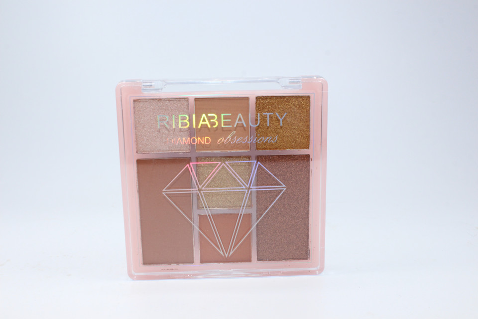 Trusa fard de ochi, Ribia Beauty, Diamond Obsessions, Pink - 2 | YEO