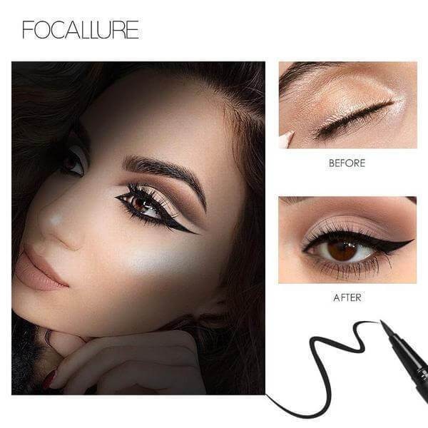 Tus de ochi Focallure Intense Eyeliner, Negru Focallure