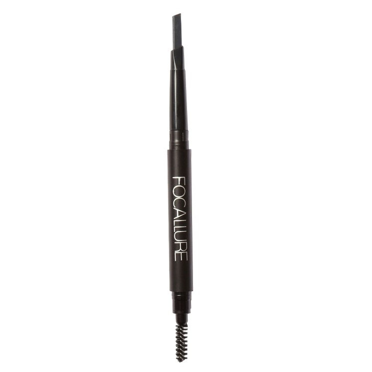 Creion sprancene Focallure Auto Brows Pen, 01 Dark Gray