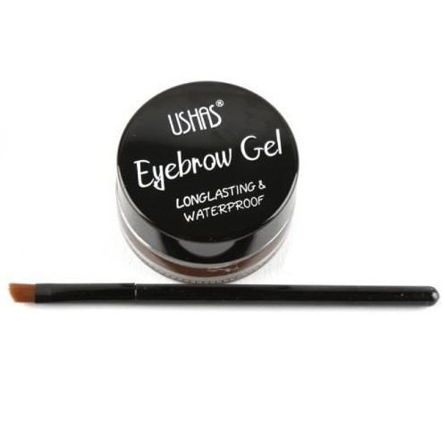 Gel sprancene Ushas Waterproof Eyebrow Gel, 02 Dark Brown - 2 | YEO