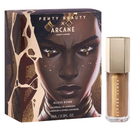 Luciu de buze, Fenty Beauty X Arcane, Gloss Bomb, Risky Rulin, 9 ml - 1 | YEO