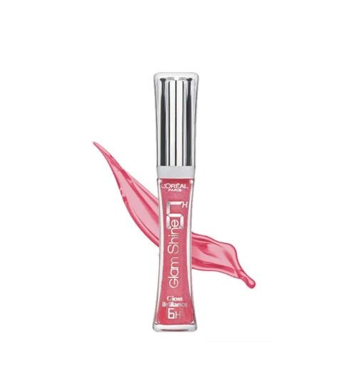 Luciu de buze / gloss buze Loreal Glam Shine, Nuanta 113 Perennial Rose