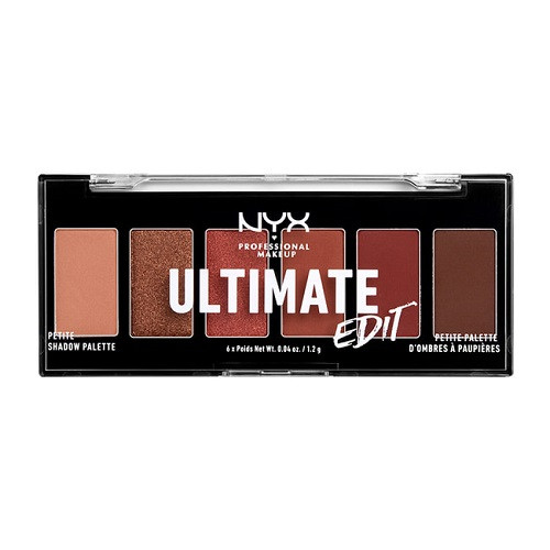 Paleta 6 Farduri Pleoape, NYX Professional Makeup, Ultimate Edit, 01 Warm Neutrals