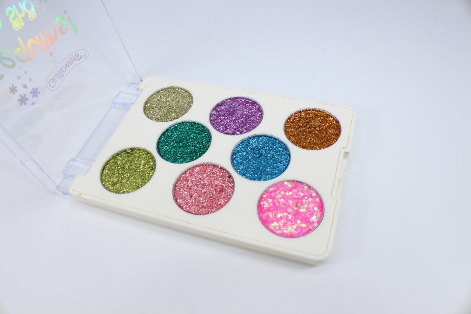 Paleta fard de ochi, Gulflower, Glitter Sequins, 03 - 3 | YEO