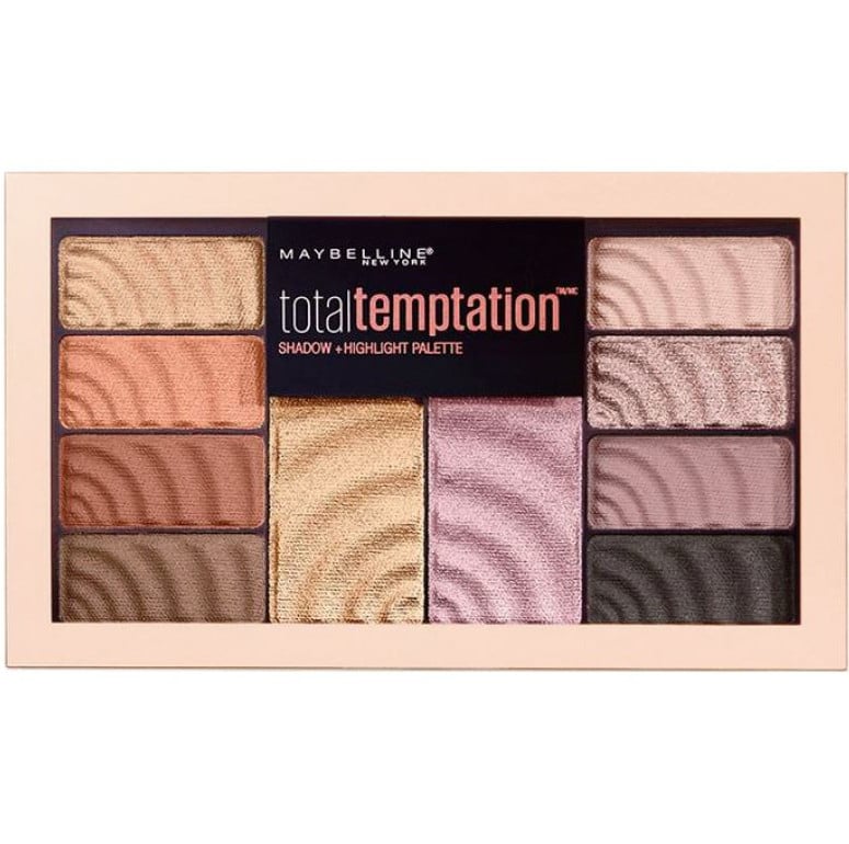 Paleta fard si iluminator Maybelline Total Temptation, 10 culori - 1 | YEO