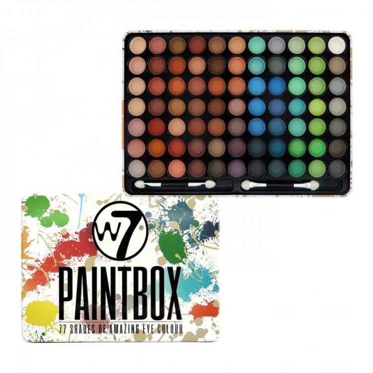 Paleta farduri de ochi W7 Paintbox 77 culori - 3 | YEO