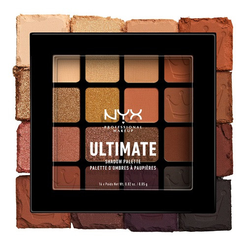 Paleta Farduri Pleoape, NYX Professional Makeup, Ultimate Queen, 16 Nuante - 1 | YEO