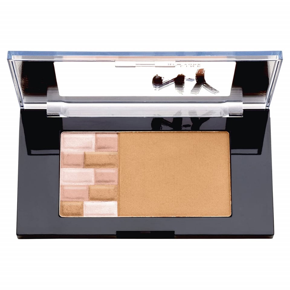 Paleta pudra bronzanta si iluminator Maybelline Bricks Bronzer 01 - 2 | YEO