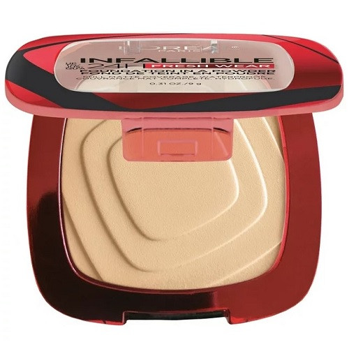 Pudra de fata, Loreal, Infallible 24H Fresh Wear, Foundation In A Powder, 180 Linen, 9 g - 1 | YEO