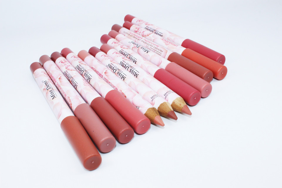 Set 12 creioane de buze , Miss Demi, Lipstick Pencil - 4 | YEO