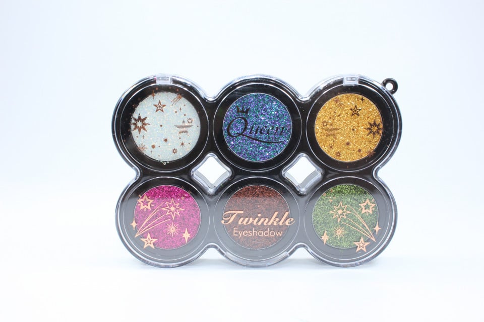 Trusa fard de ochi, Queen, Twinkle Glitter, 01 - 1 | YEO