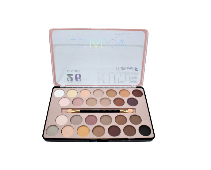 Trusa machiaj paleta farduri de ochi, Gulflower, Nude 26 Colors, A